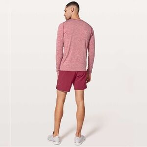 Lululemon Mens Metal Vent Tech Surge Long Sleeve Shirt Caliente